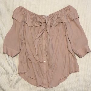 Off the shoulder top